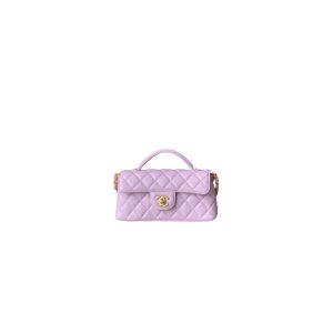 CHANEL Mini Flap Bag with Top Handle(high-end grade)