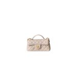 CHANEL Mini Flap Bag with Top Handle(high-end grade)