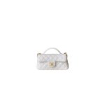 CHANEL Mini Flap Bag with Top Handle(high-end grade)