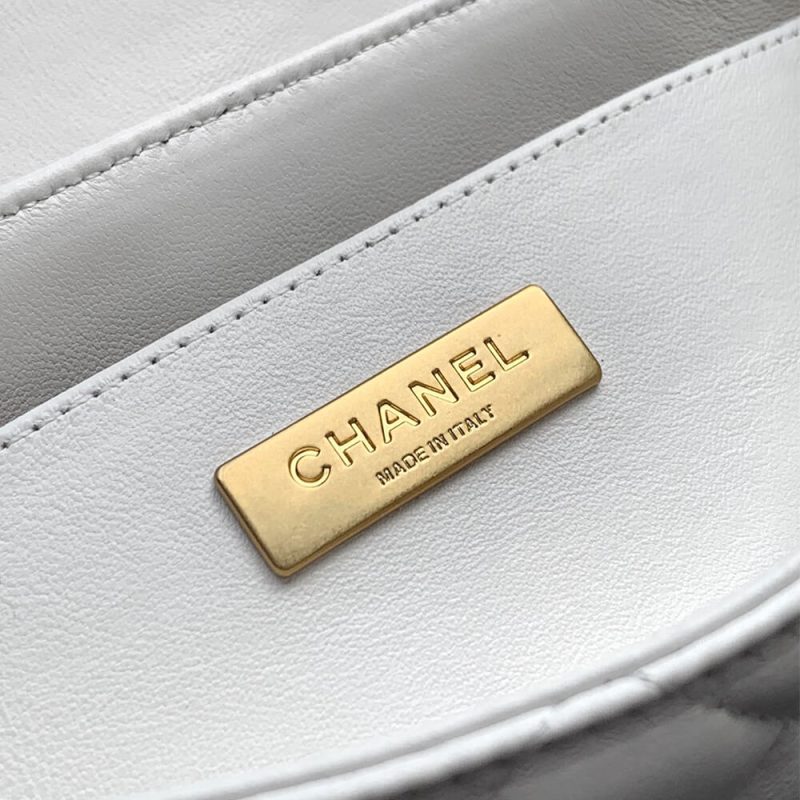 CHANEL Mini Flap Bag with Top Handle(high-end grade) - Image 7