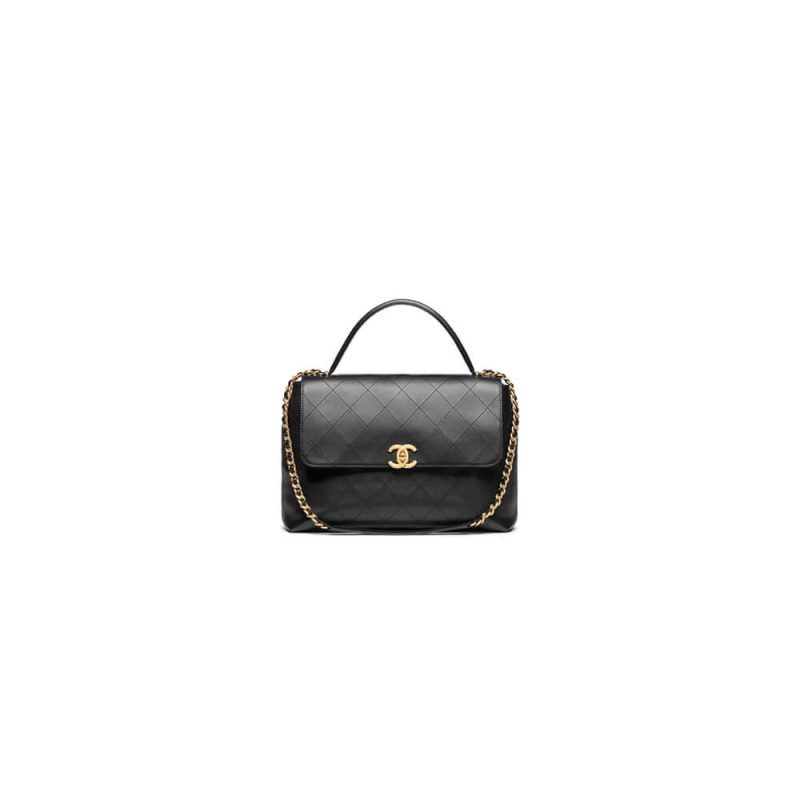 Chanel Maxi Flap Bag With Top Handle(high-end grade)