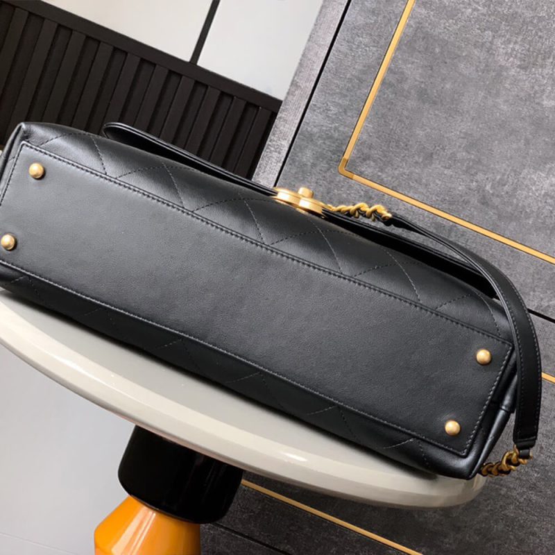 Chanel Maxi Flap Bag With Top Handle(high-end grade) - Image 5