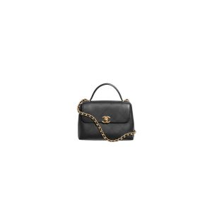 Chanel Large Flap Bag With Top Handle(high-end grade)
