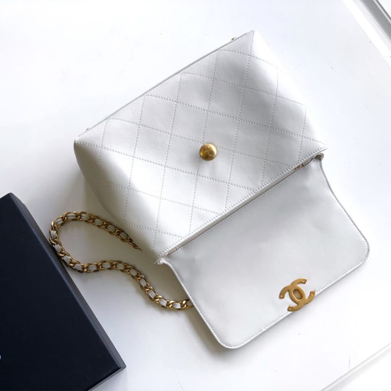 Chanel Large Flap Bag With Top Handle(high-end grade) - Image 6