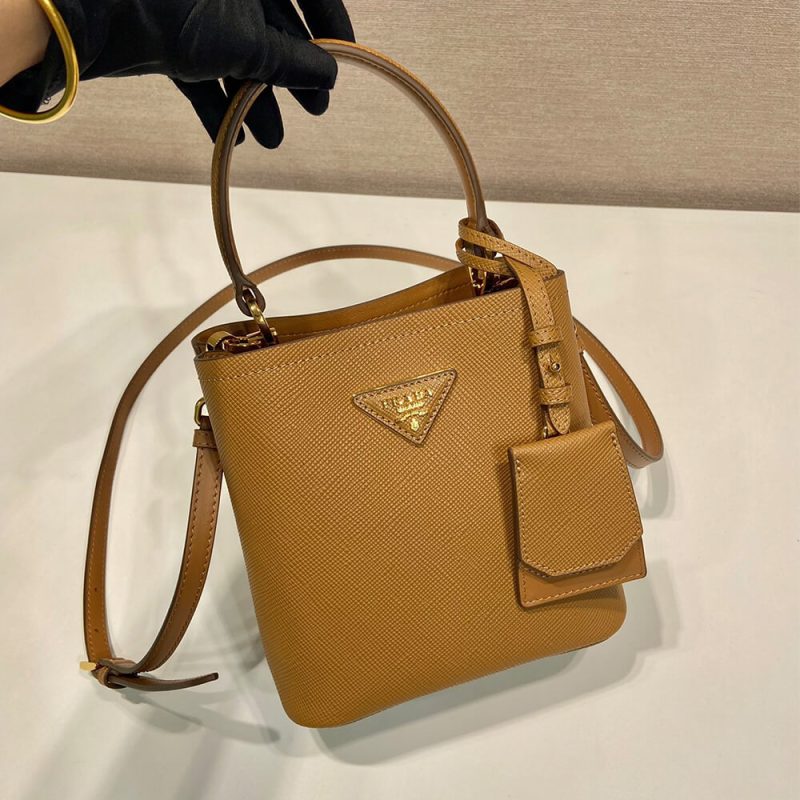 Prada Panier Saffiano Leather Mini Bag(high-end grade) - Image 6