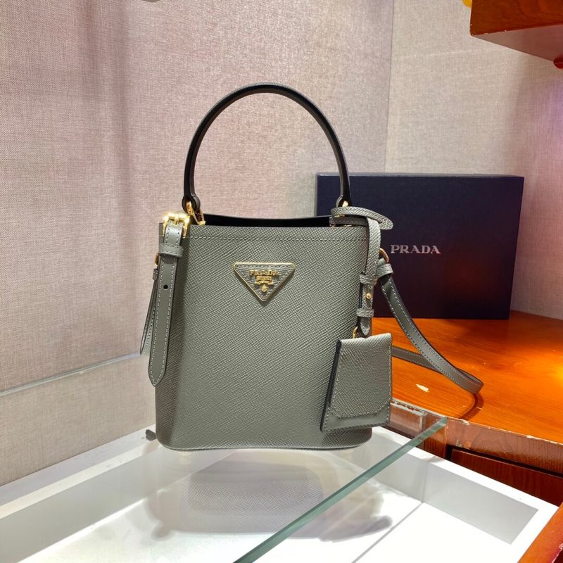 Prada Panier Saffiano Leather Mini Bag(high-end grade) - Image 2