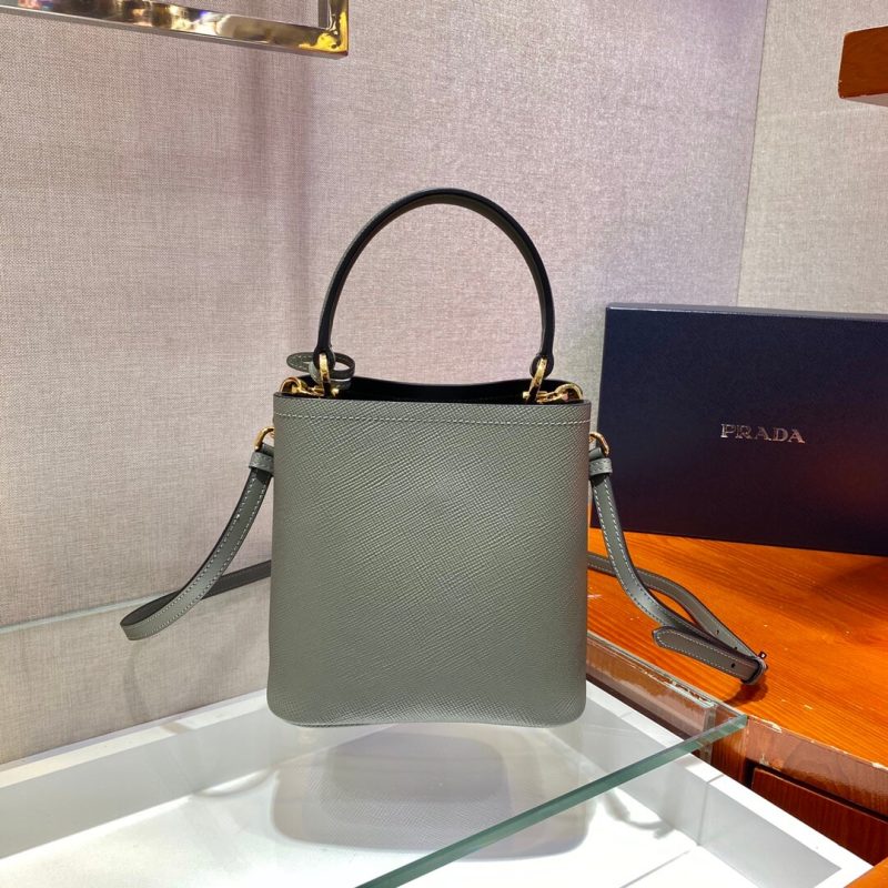 Prada Panier Saffiano Leather Mini Bag(high-end grade) - Image 4
