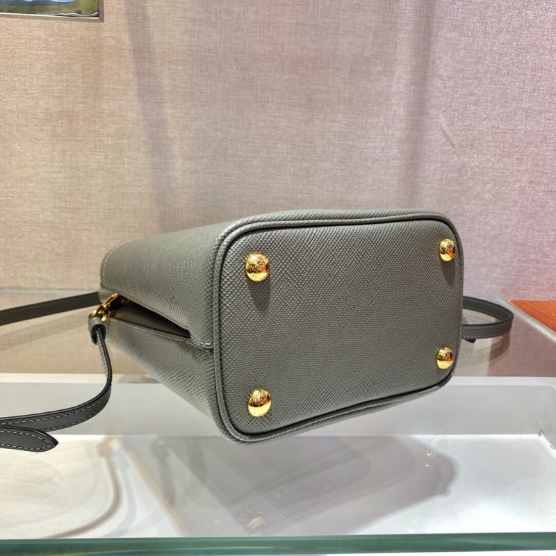 Prada Panier Saffiano Leather Mini Bag(high-end grade) - Image 5