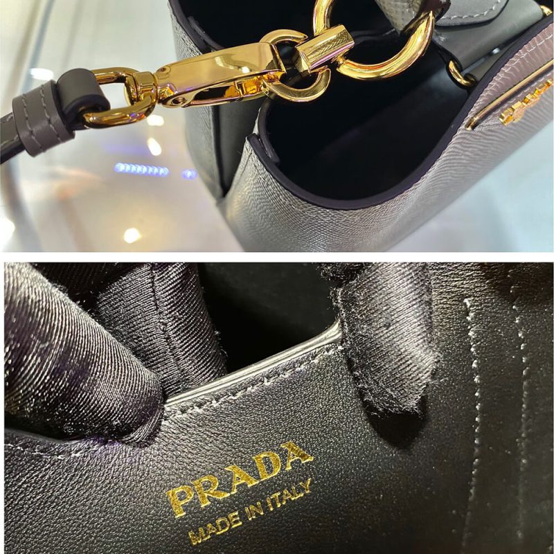 Prada Panier Saffiano Leather Mini Bag(high-end grade) - Image 7