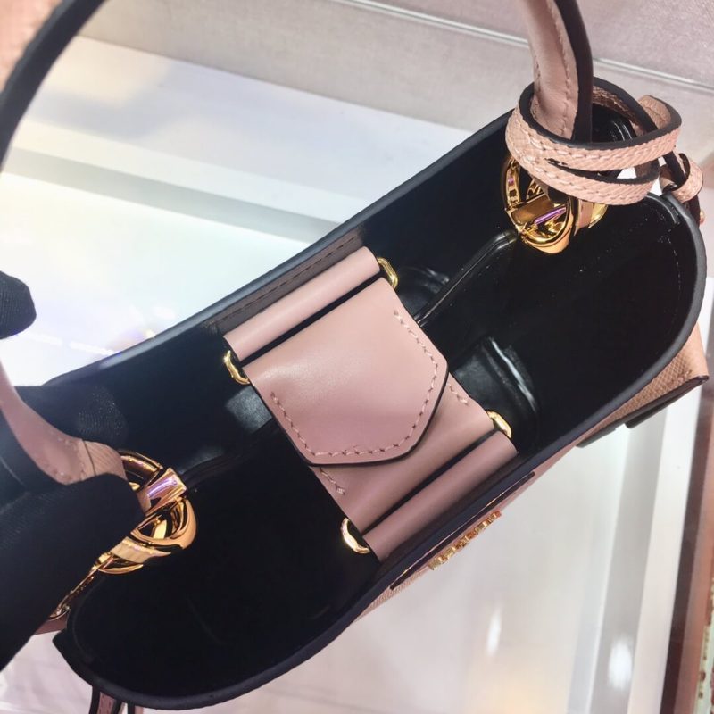 Prada Panier Saffiano Leather Mini Bag(high-end grade) - Image 8