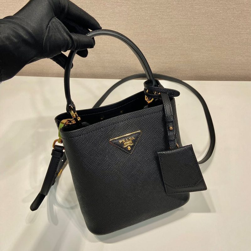 Prada Panier Saffiano Leather Mini Bag(high-end grade) - Image 6