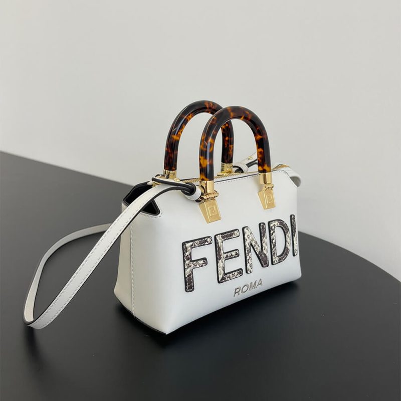 Fendi By The Way Mini Fabric Brown(high-end grade) - Image 3