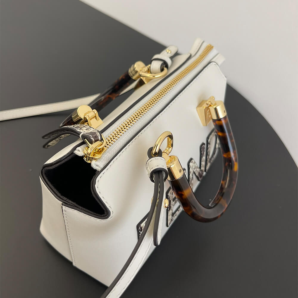 Fendi By The Way Mini Fabric Brown(high-end grade) 5 Fendi By The Way Mini Fabric Brown(high-end grade) - Image 5