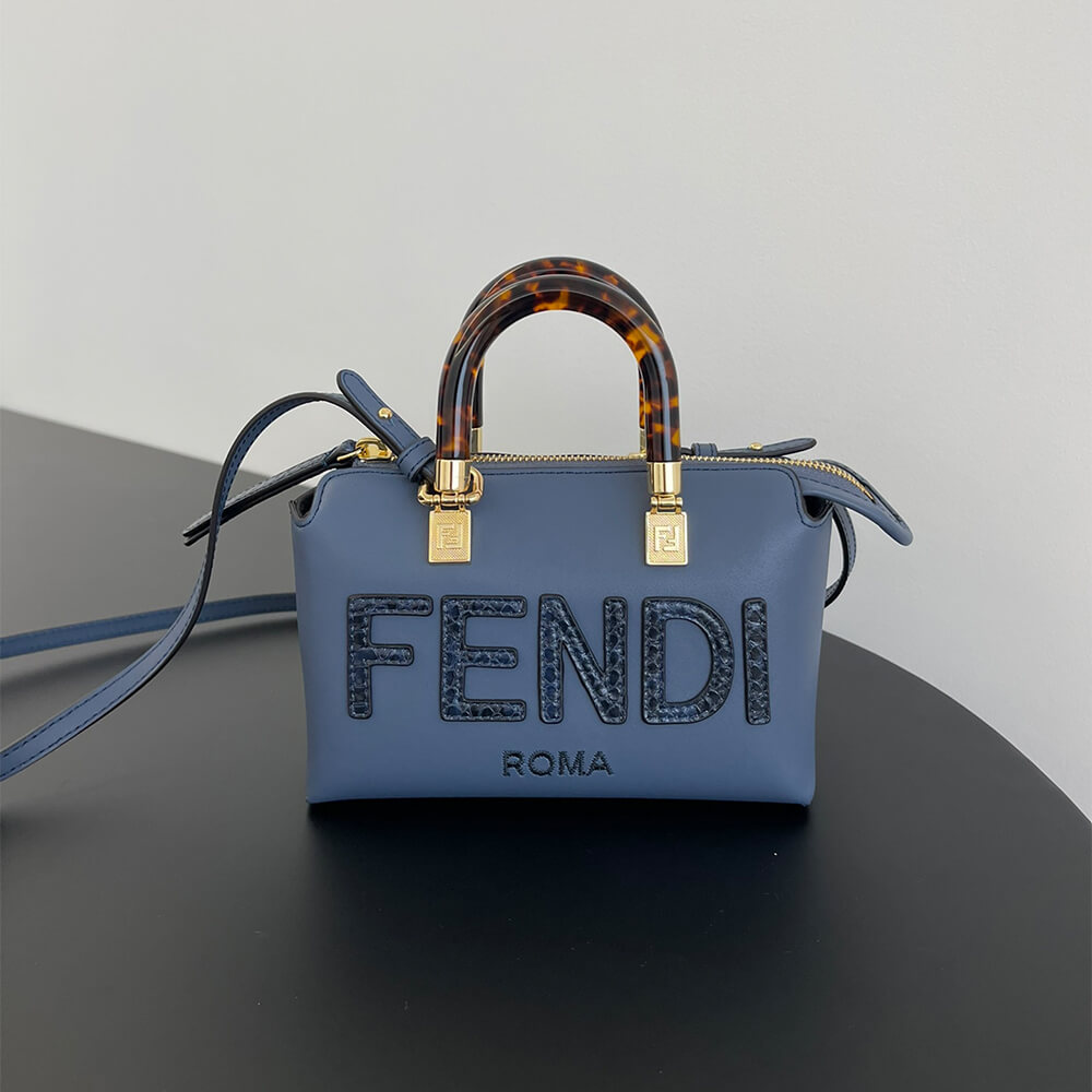Fendi By The Way Mini Fabric Brown(high-end grade) 2 Fendi By The Way Mini Fabric Brown(high-end grade) - Image 2