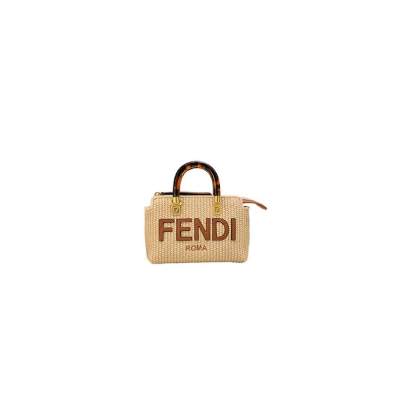 Fendi By The Way Mini Fabric Brown