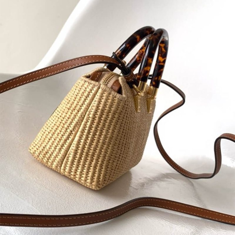 Fendi By The Way Mini Fabric Brown - Image 3