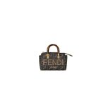Fendi By The Way Mini Fabric Brown