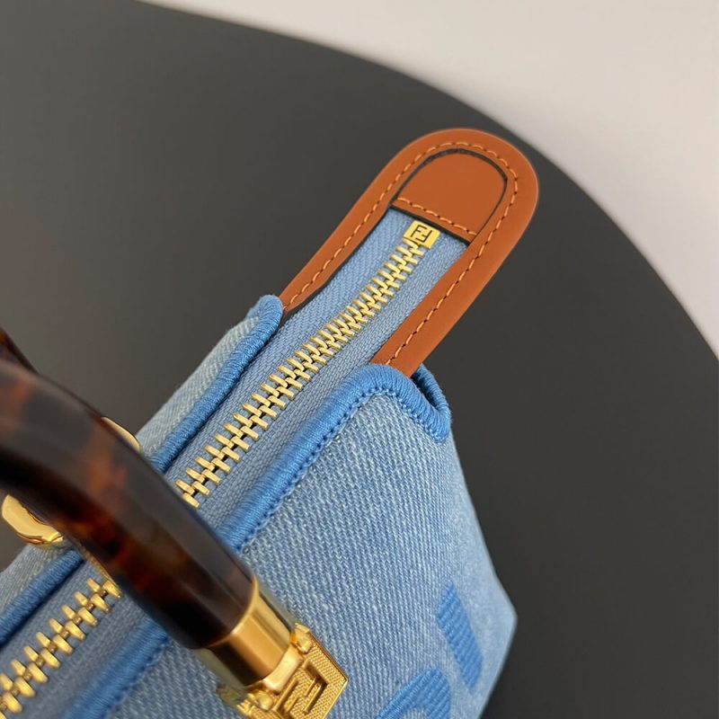 Fendi By The Way Mini Fabric Brown - Image 7