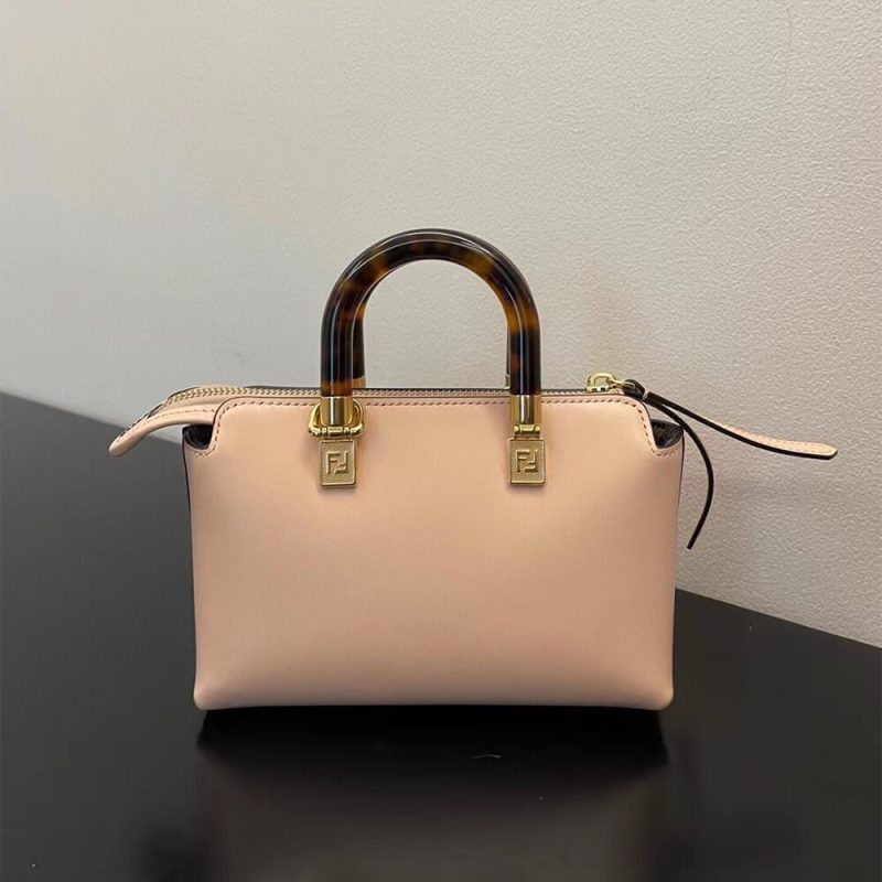 Fendi By The Way Mini Fabric Brown - Image 4