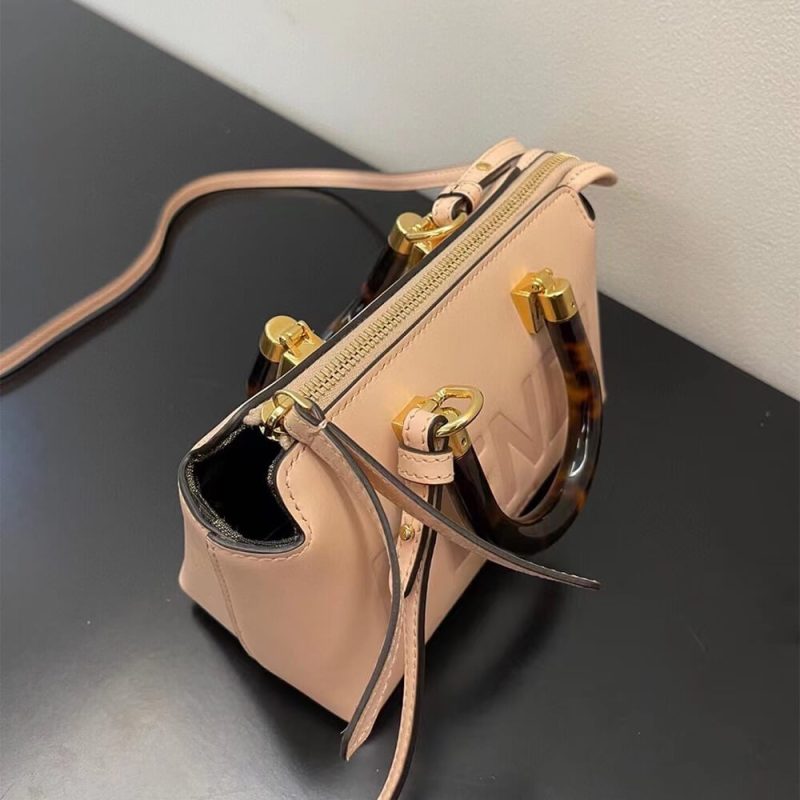Fendi By The Way Mini Fabric Brown - Image 6