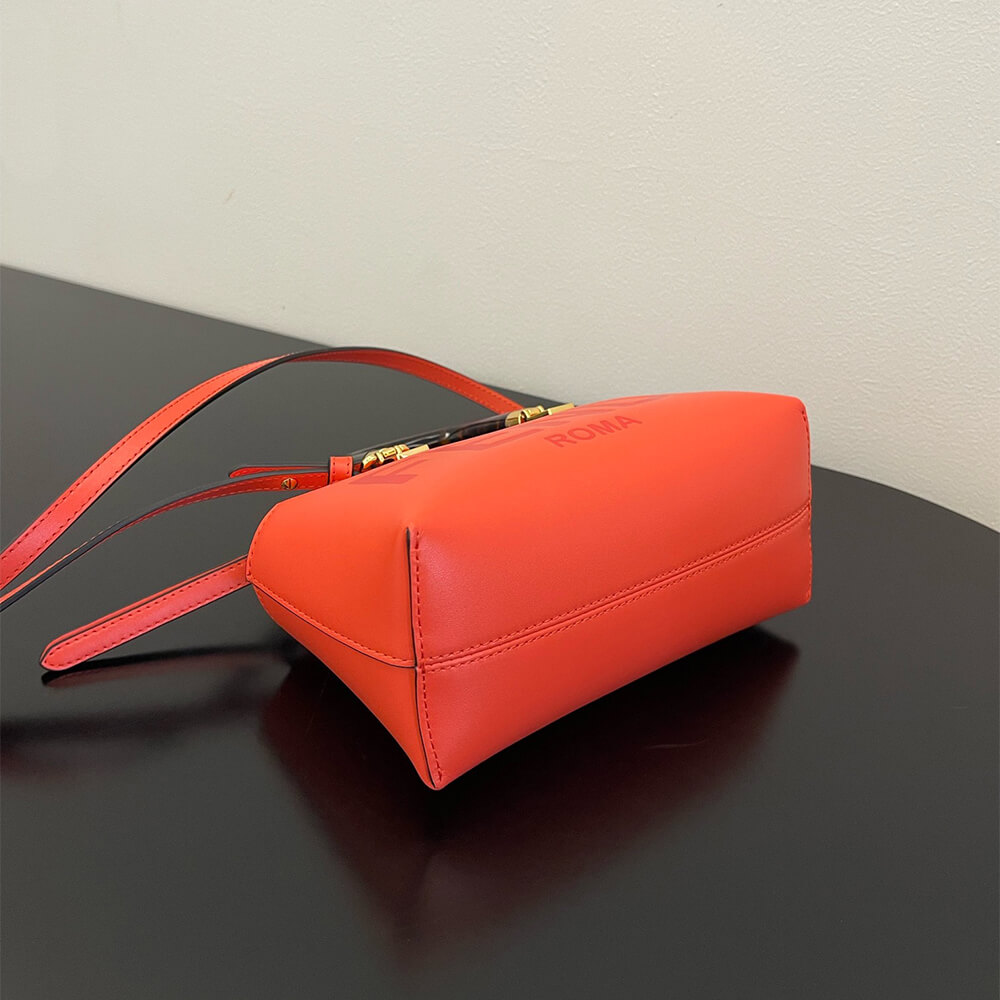 Fendi By The Way Mini Fabric Brown 5 Fendi By The Way Mini Fabric Brown - Image 5