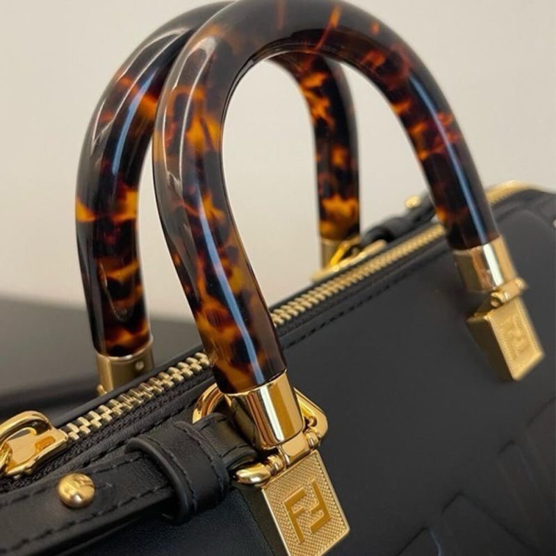 Fendi By The Way Mini Fabric Brown - Image 7