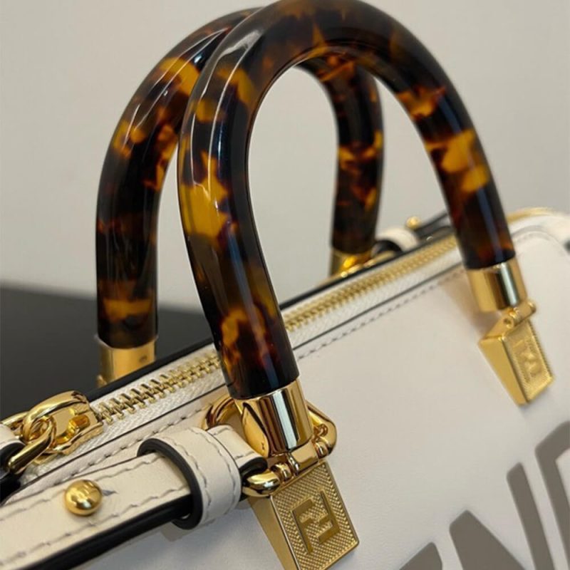 Fendi By The Way Mini Fabric Brown - Image 7