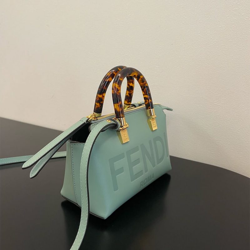 Fendi By The Way Mini Fabric Brown - Image 3