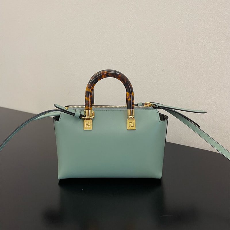 Fendi By The Way Mini Fabric Brown - Image 4