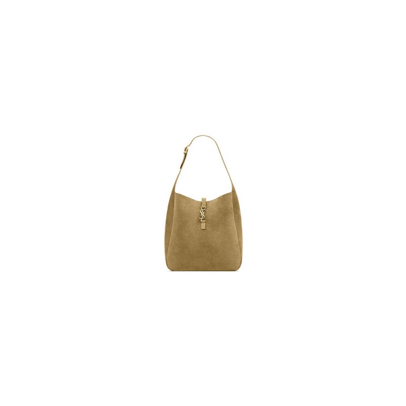 YSL Large LE 5 À 7 bag in soft suede