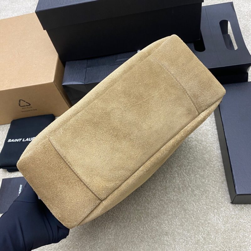 YSL Large LE 5 À 7 bag in soft suede - Image 5