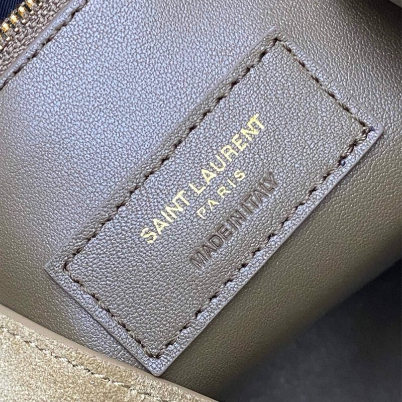 YSL Large LE 5 À 7 bag in soft suede - Image 7