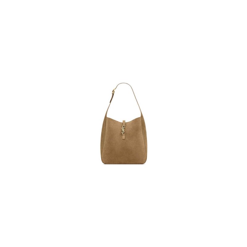 YSL Large LE 5 À 7 bag in soft suede