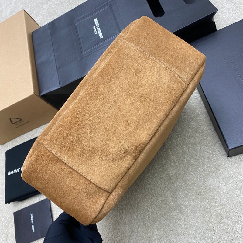 YSL Large LE 5 À 7 bag in soft suede - Image 5