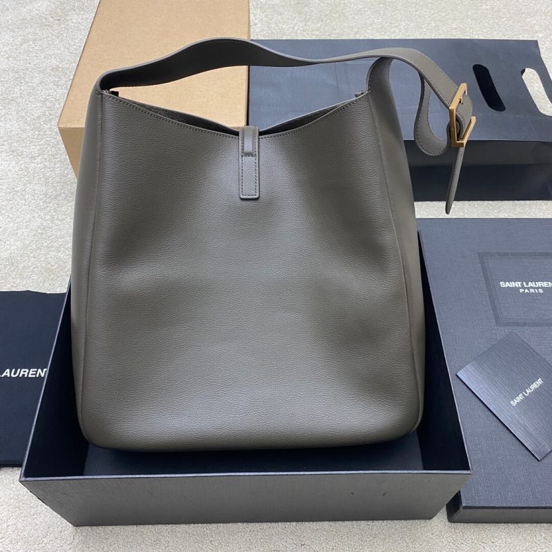 YSL LE 5 À 7 large soft leather bag - Image 4