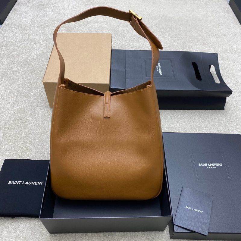 YSL LE 5 À 7 large soft leather bag - Image 4