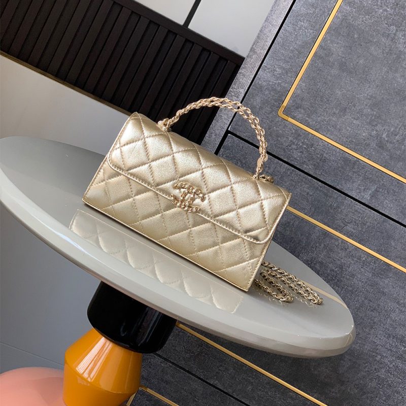 Chanel Large Flap Bag With Top Handle(high-end grade) - Image 2