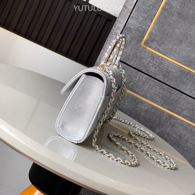 Chanel Large Flap Bag With Top Handle(high-end grade) - Image 3