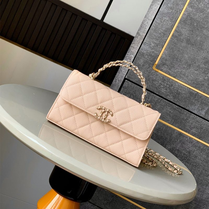 Chanel Large Flap Bag With Top Handle(high-end grade) - Image 2