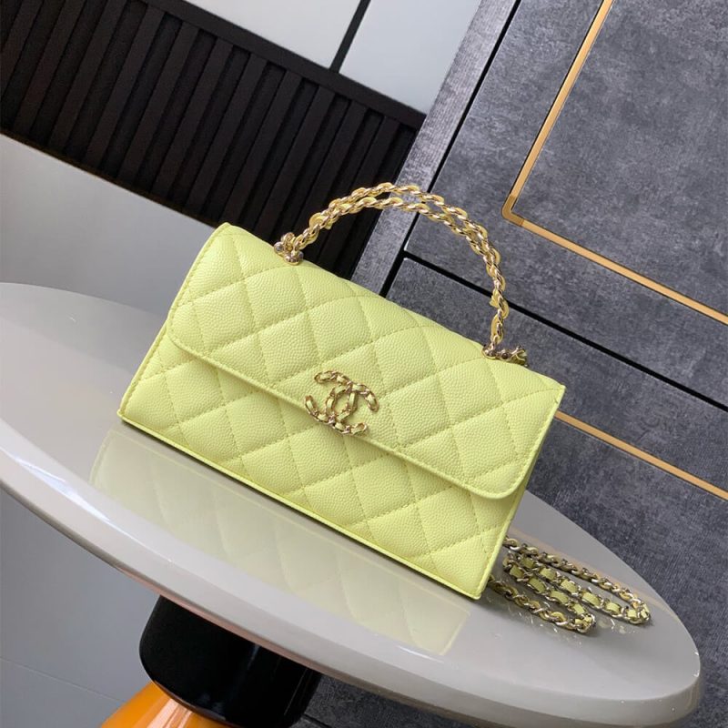 Chanel Large Flap Bag With Top Handle(high-end grade) - Image 2