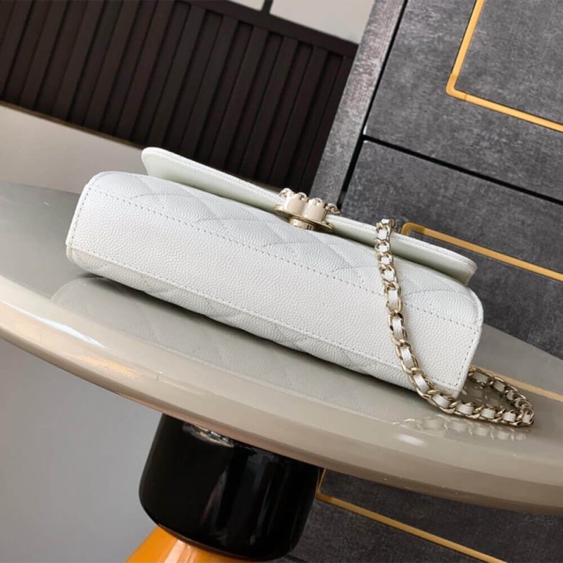 Chanel Large Flap Bag With Top Handle(high-end grade) - Image 5