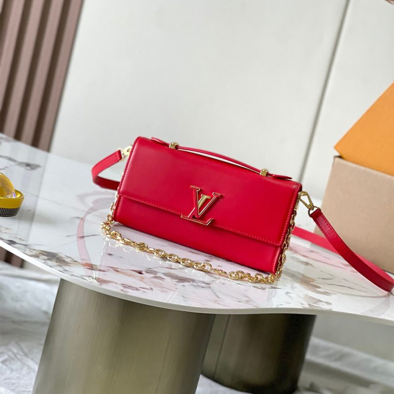 LV Wallet On Chain Capucines - Image 2