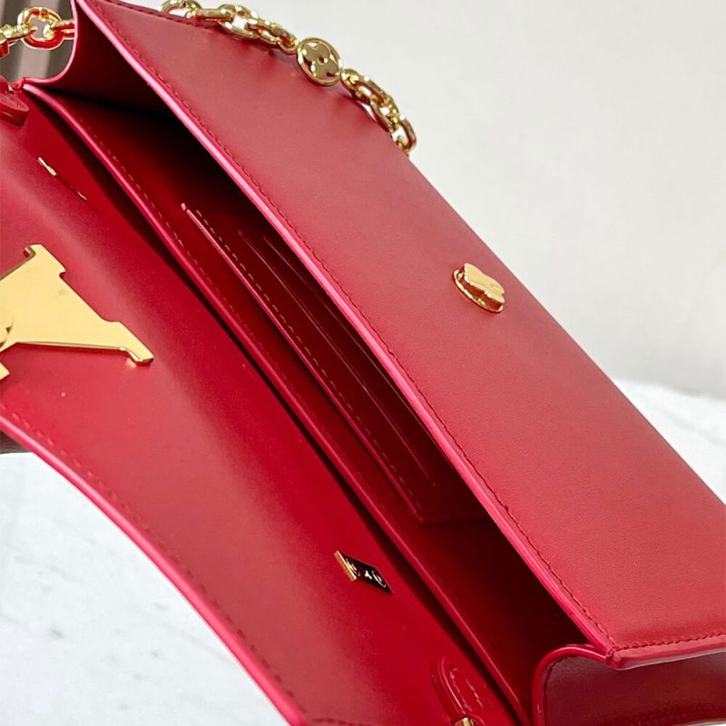LV Wallet On Chain Capucines - Image 8