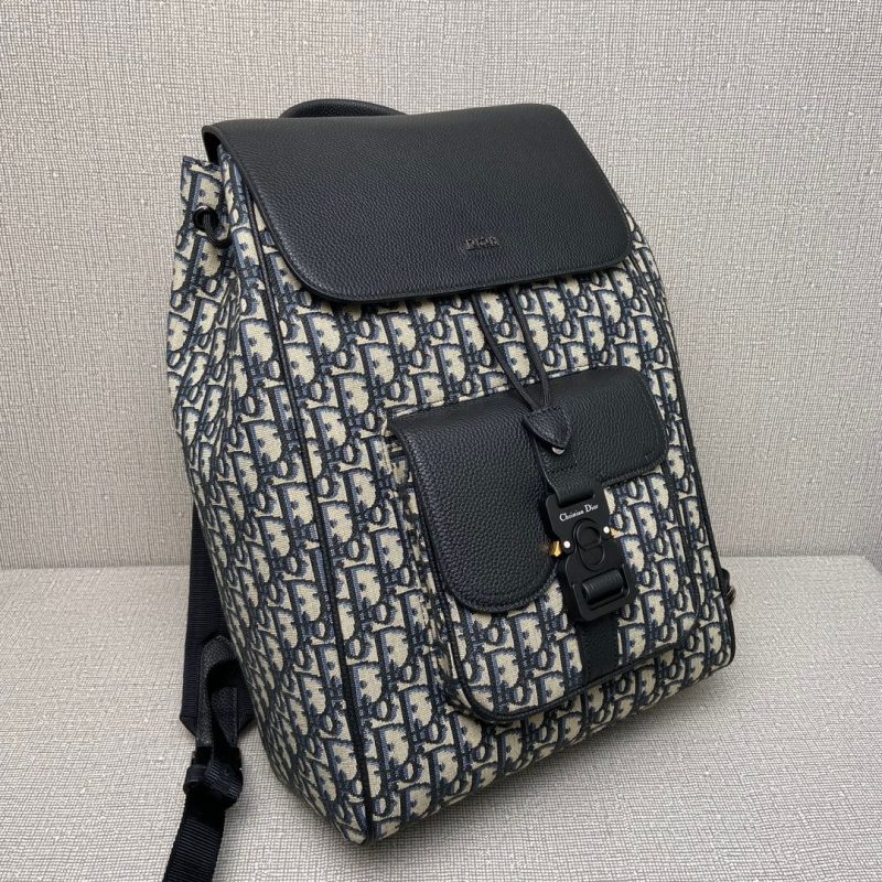 Dior Saddle Backpack with Flap - Image 3