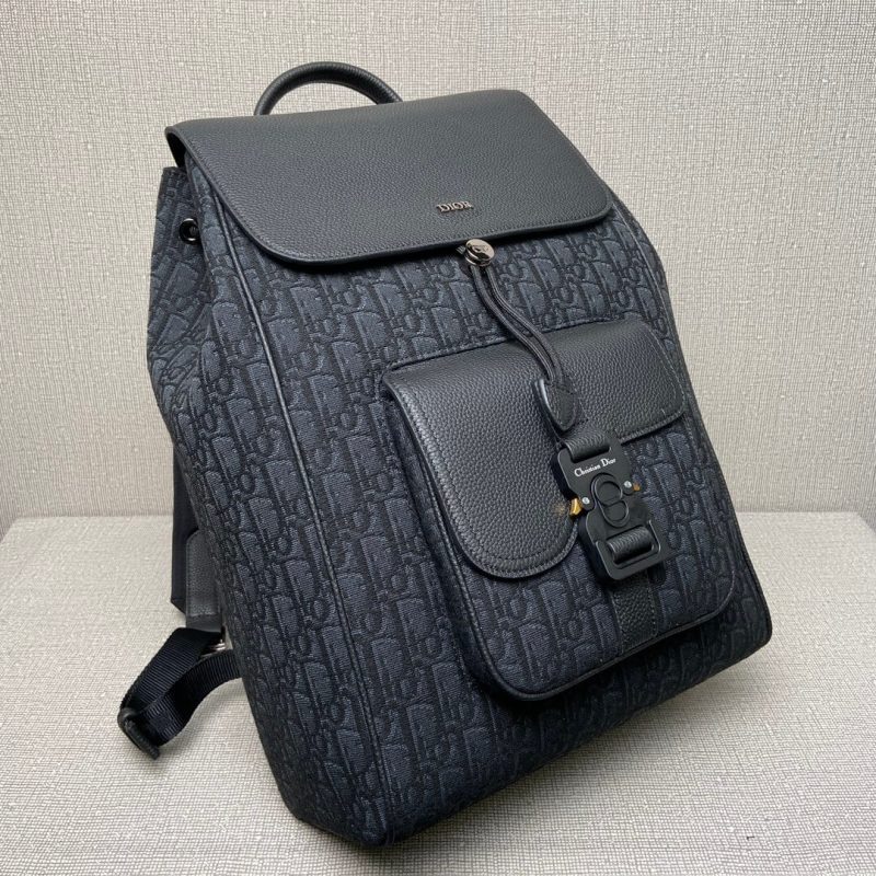 Dior Saddle Backpack with Flap - Image 3