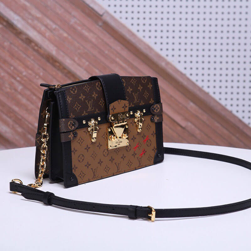 LV Trunk Clutch Handbag 3 LV Trunk Clutch Handbag - Image 3