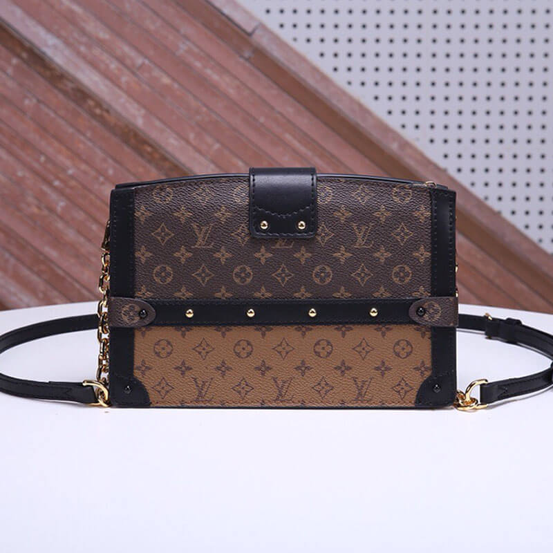 LV Trunk Clutch Handbag 4 LV Trunk Clutch Handbag - Image 4