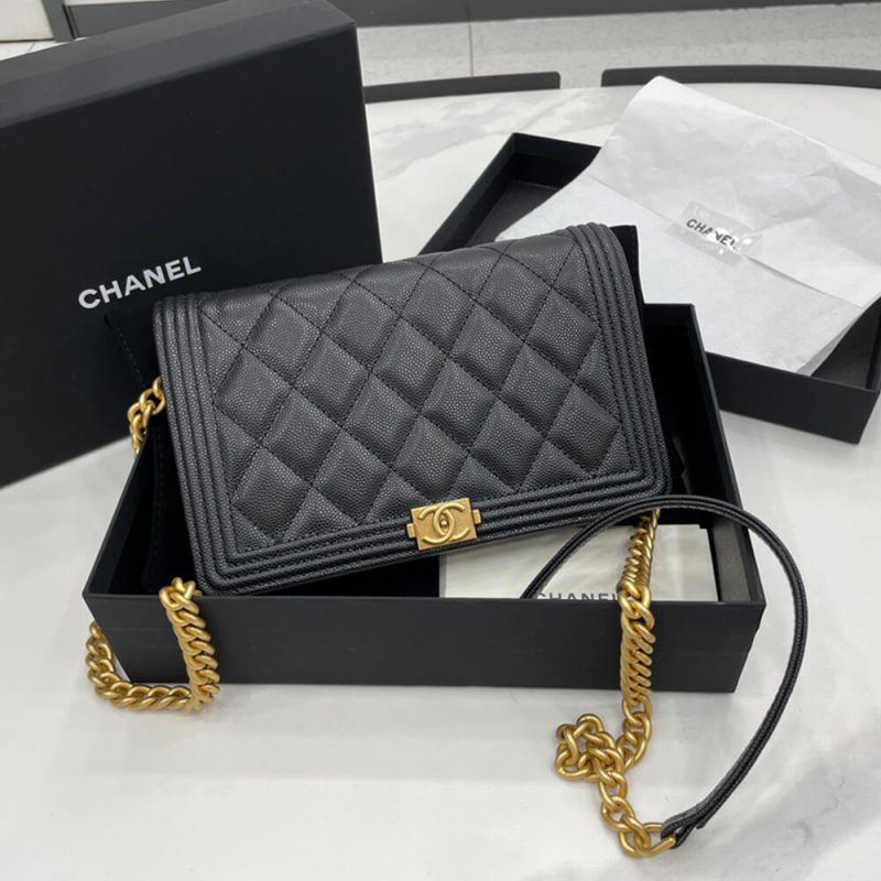 Chanel BOY CHANEL Wallet On Chain(high-end grade) - Image 2