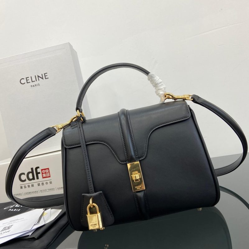 CELINE 16 satin calfskin small bag(high-end grade) - Image 2