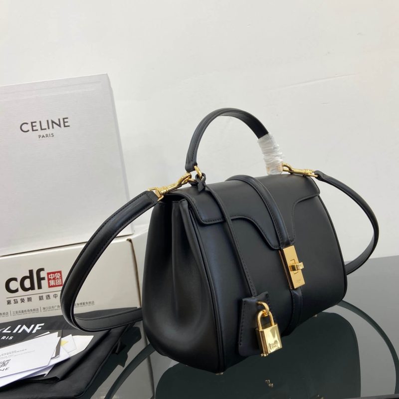 CELINE 16 satin calfskin small bag(high-end grade) - Image 3